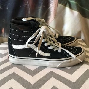 Black Hi-top Classic Vans